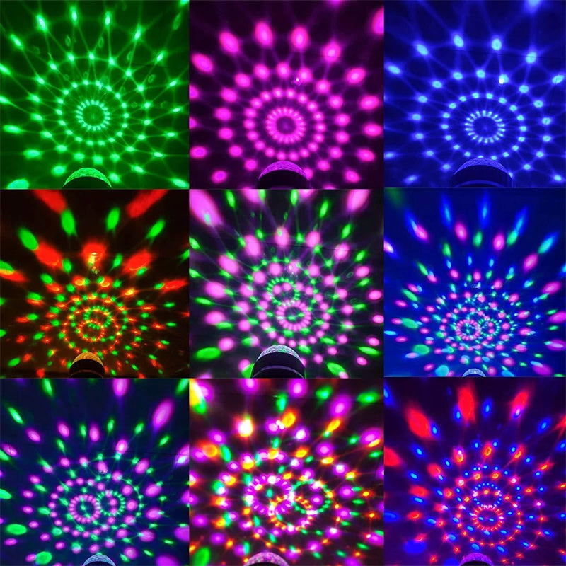 BowLift | LED Disco Ball Colorful Rotating Lightbulb