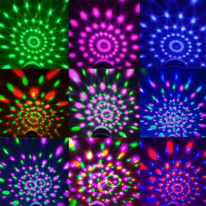 BowLift | LED Disco Ball Colorful Rotating Lightbulb
