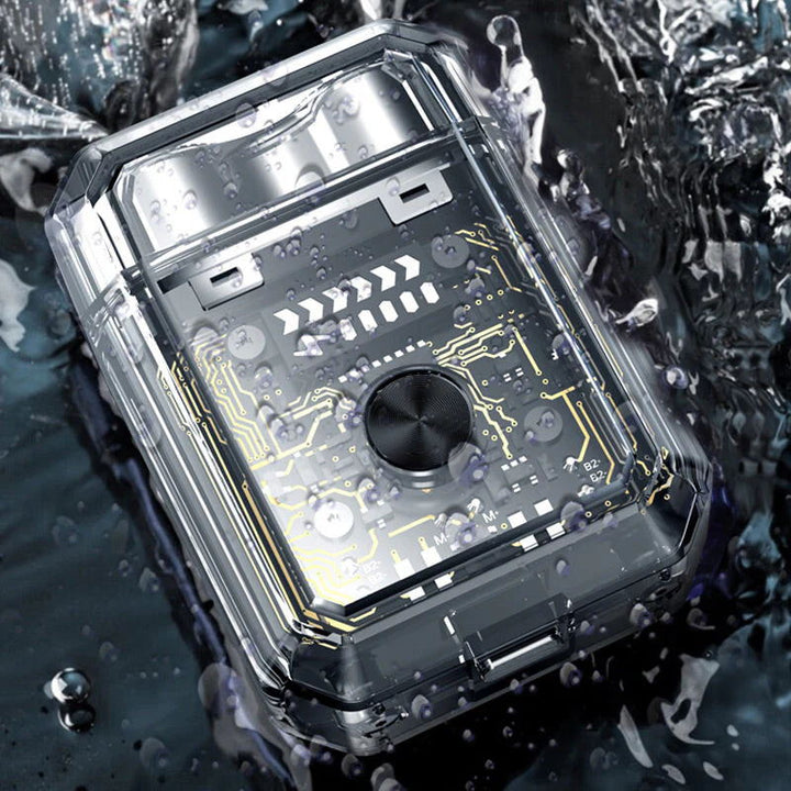 BowLift | Transparent Mini Dual-Head Electric Shaver