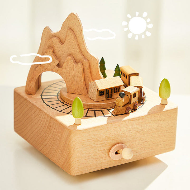 BowLift | Handmade Wooden Rotating Music Boxes
