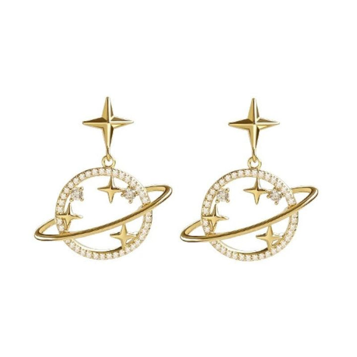 BowLift | Saturn Gold Earrings