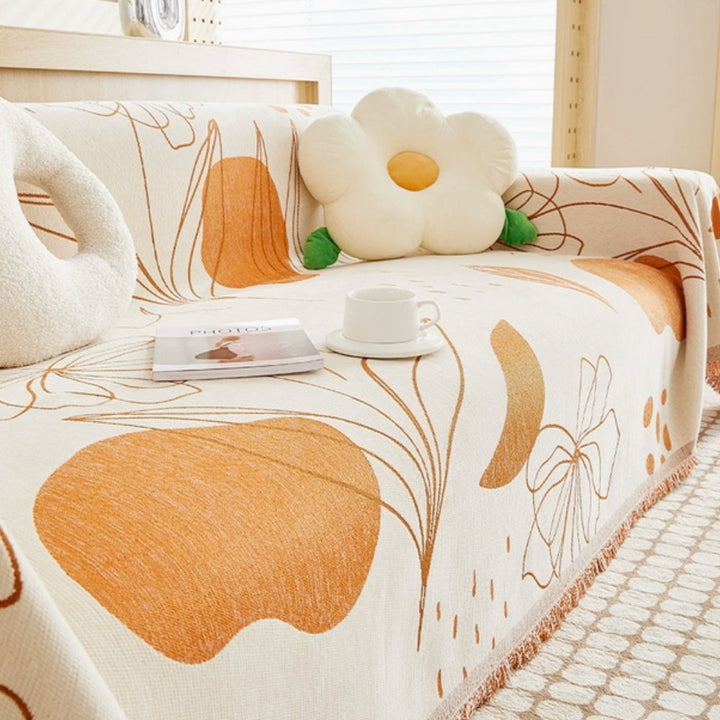 BowLift | Floral Essence Chenille Sofa Wrap
