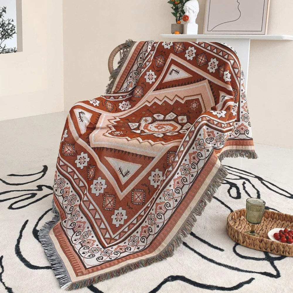 BowLift | Bohemian Desert Mirage Throw Blanket
