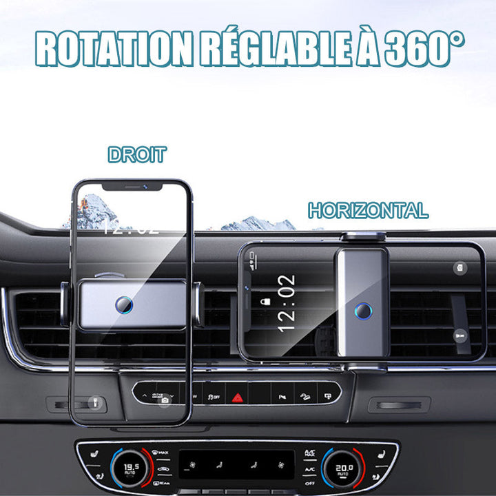 Adaptive phone holder with 360-degree rotation | Bowlift