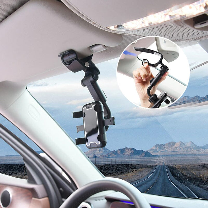 BowLift | Multifunctional Dashboard and Sun Visor Phone Holder
