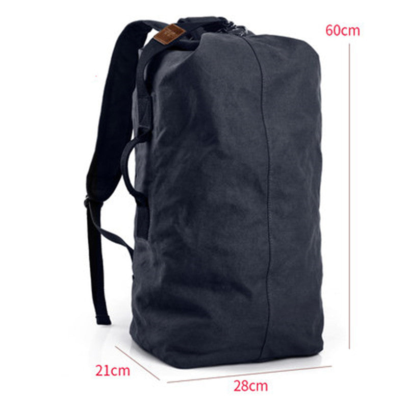 BowLift | Large Capacity Canvas Backpack, with Sturdy Material, Multiple Interior Pockets and Multi-purpose Utility, for Outdoor & Travel, Men and Women