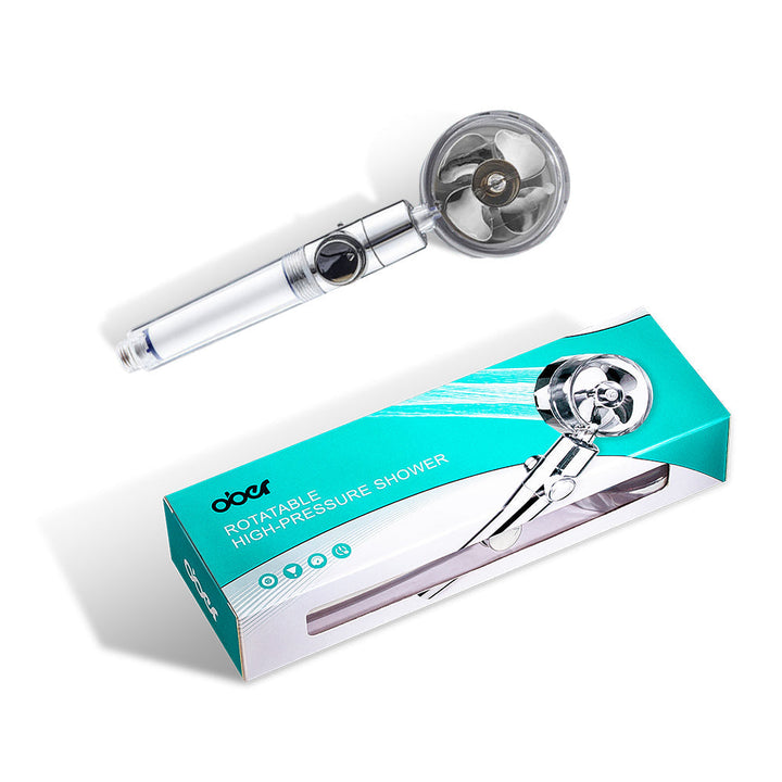 BowLift | Ober® Water-saving Flow 360° swiveling high-pressure shower, with luxurious packaging