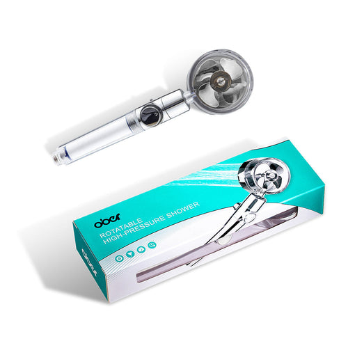 BowLift | Ober® Water-saving Flow 360° swiveling high-pressure shower, with luxurious packaging