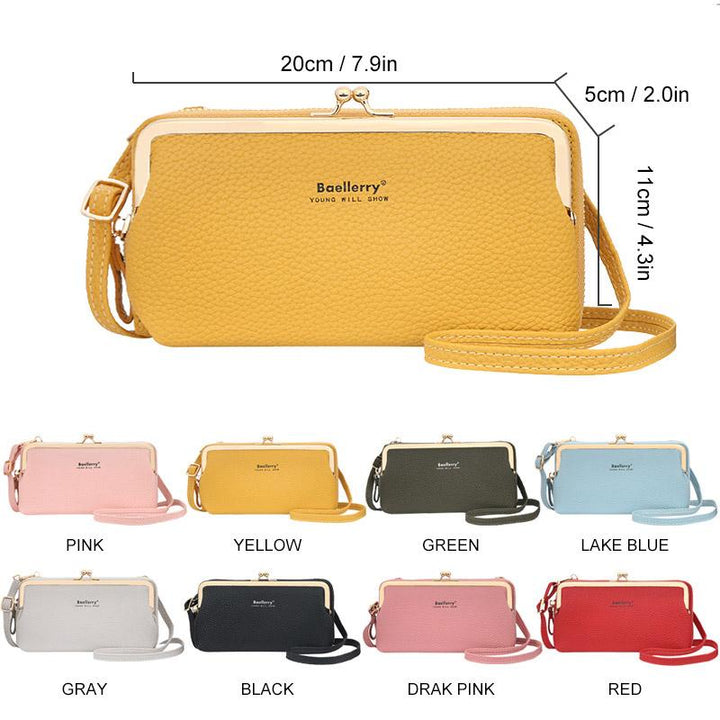 BowLift | Lychee Pattern Shoulder Bag
