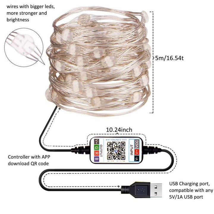 BowLift | Upgraded Christmas LED String Lights