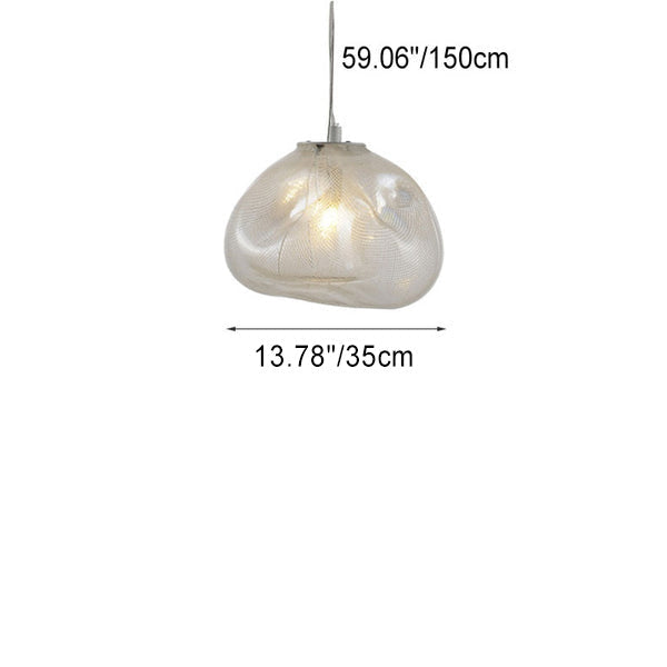 BowLift | CloudNova Glass Pendant Light | Modern Design | Unique Cloud Look | Ambient Lighting
