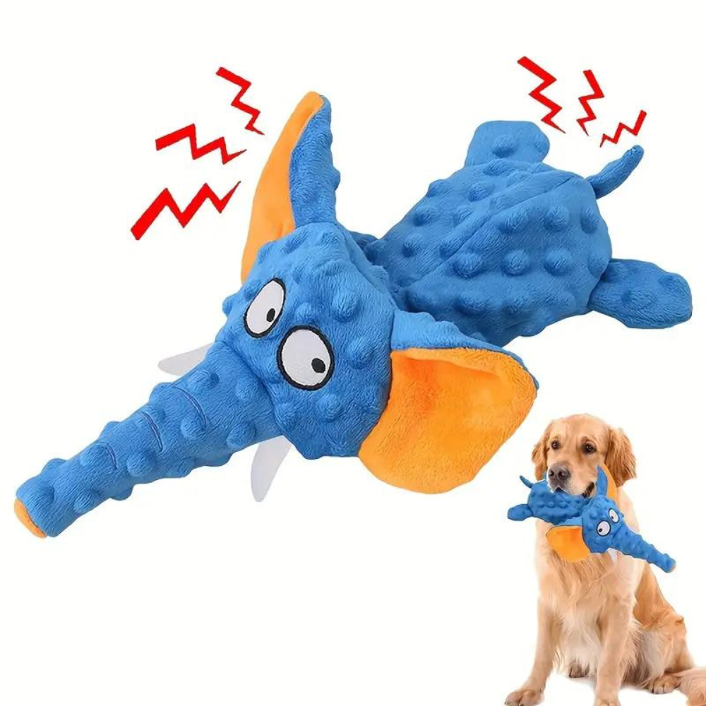 TuskToys • Elephant Dog Toy