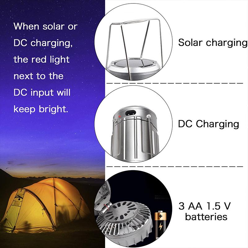BowLift | Outdoor LED Camping Light with Fan