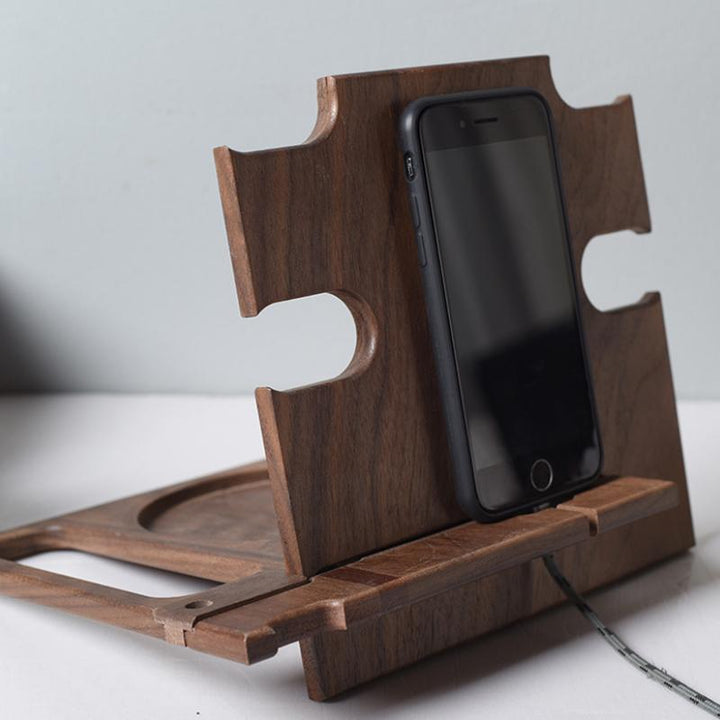 BowLift | Wood Desktop Storage Container