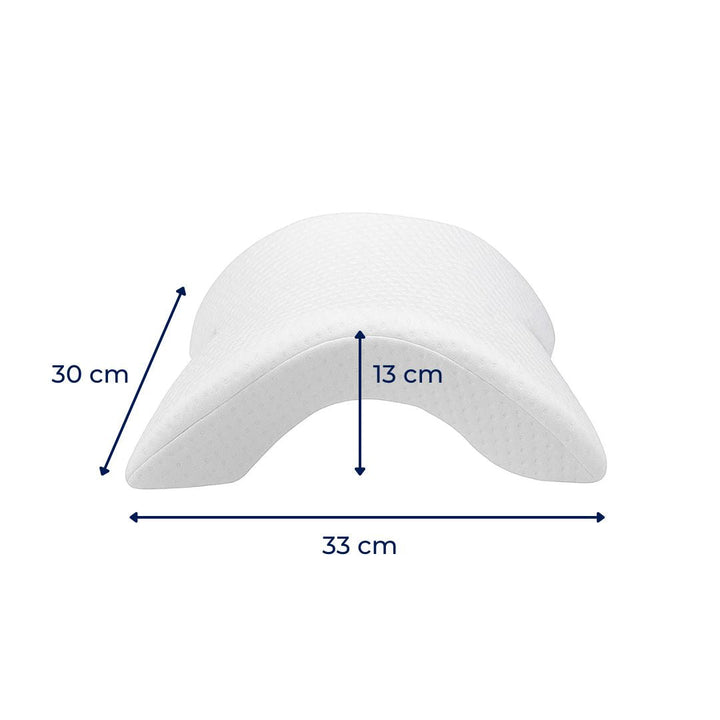 Spine Relief & Posture Alignment – Contour Memory Foam – Pain-Free Deep Sleep Support Bowlift