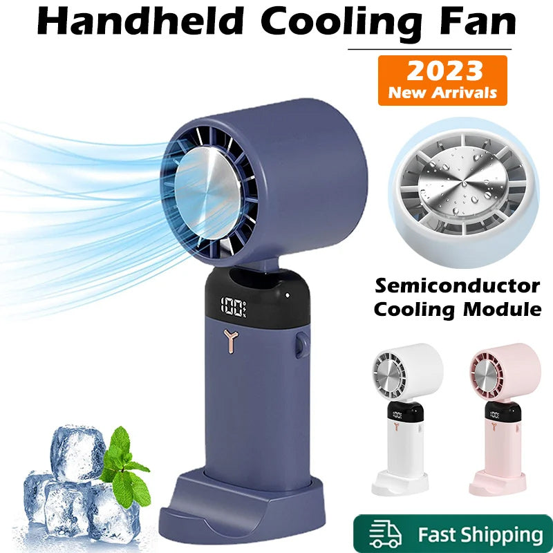 Portable Electric Cold Compress Cooling Fan | Bowlift