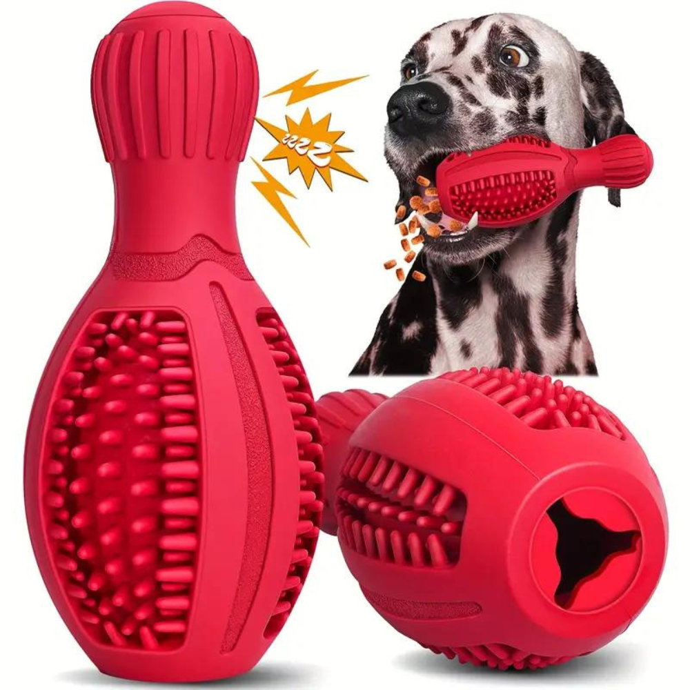 ChewToy •  Bowling Ball Shaped Dog Chew Toy