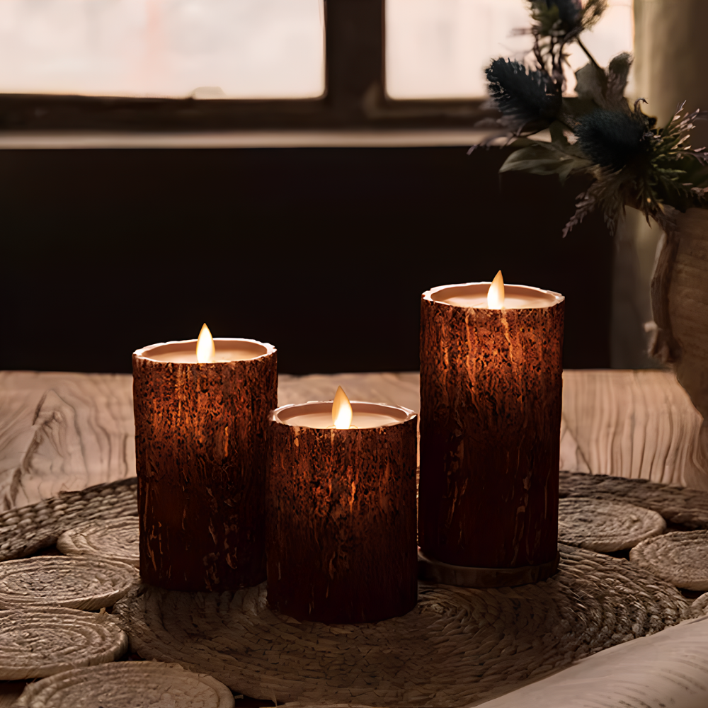 BowLift | LED Candles LumiFlame | Flickering Real Wax Effect | Safe & Energy Saving | Various Sizes & Designs