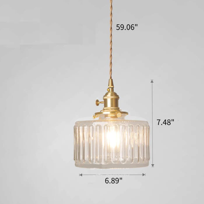 BowLift | Crystal Vintage Pendant Lamp - Harrison