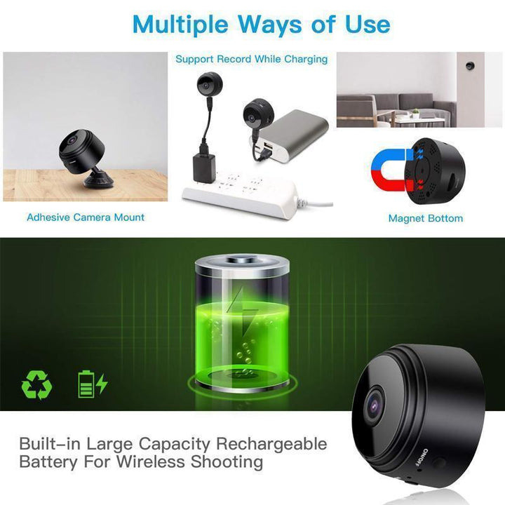 BowLift | 1080p Magnetic WiFi Mini Camera-RV Trailer Rear View Camera