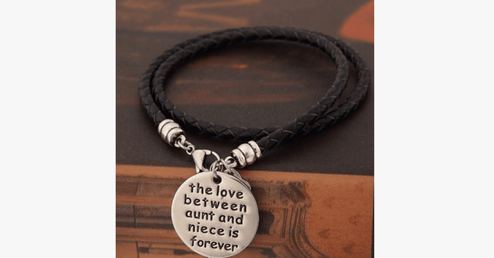 BowLift | The love between aunt and niece is forever bracelet