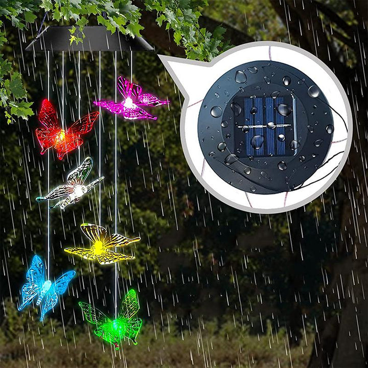 BowLift | Solar-powered butterfly lights