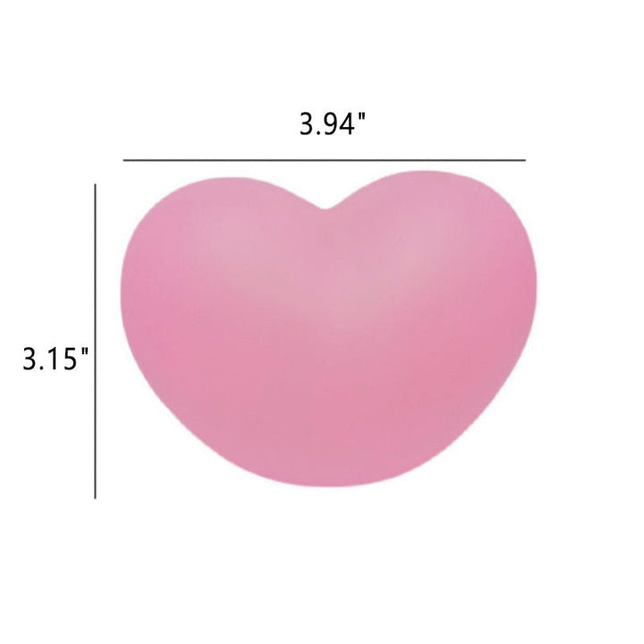 BowLift | LuvSphere Silicone LED Night Light | Heart-Shaped Design | Table Lamp | Warm Mood Light | Decorative