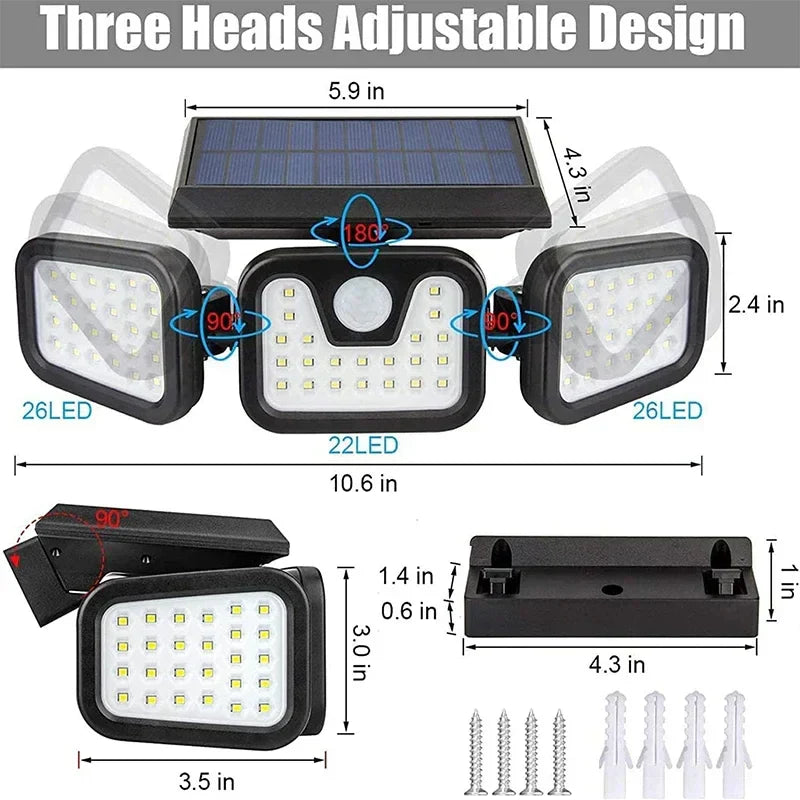 BowLift | Solar-powered outdoor wall lamp