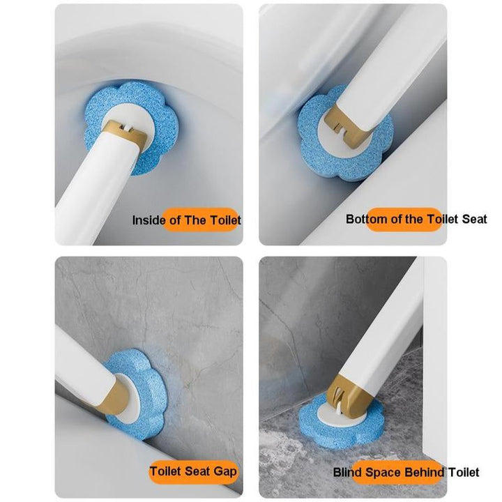 BowLift | Wall-Mounted Toilet Brush Set