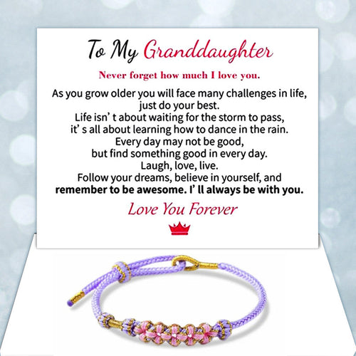 BowLift | Grandmother And Granddaughter Blossom Knot Bracelet