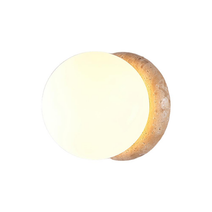 BowLift | Travertine Waterproof Outdoor Wall Lamp