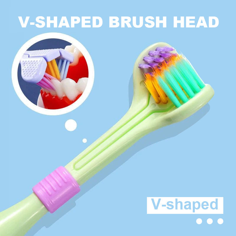 BowLift | V-shaped Three-sided Toothbrush