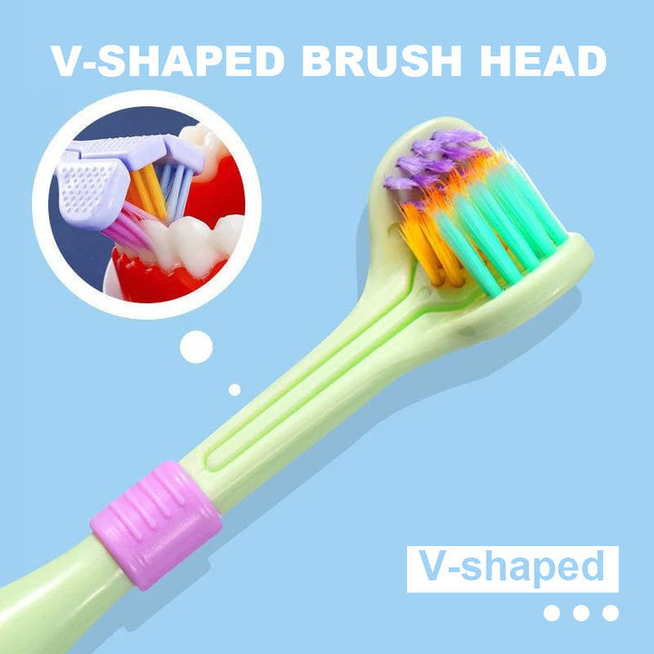 BowLift | V-shaped Three-sided Toothbrush