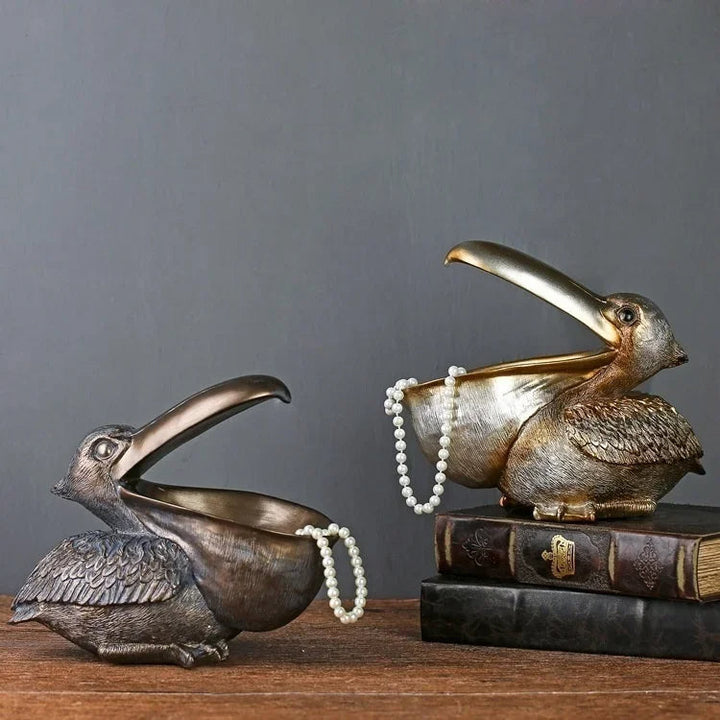 PelicanStyle Organizer – Decorative Storage Figure for Keys and Accessories | Bowlift