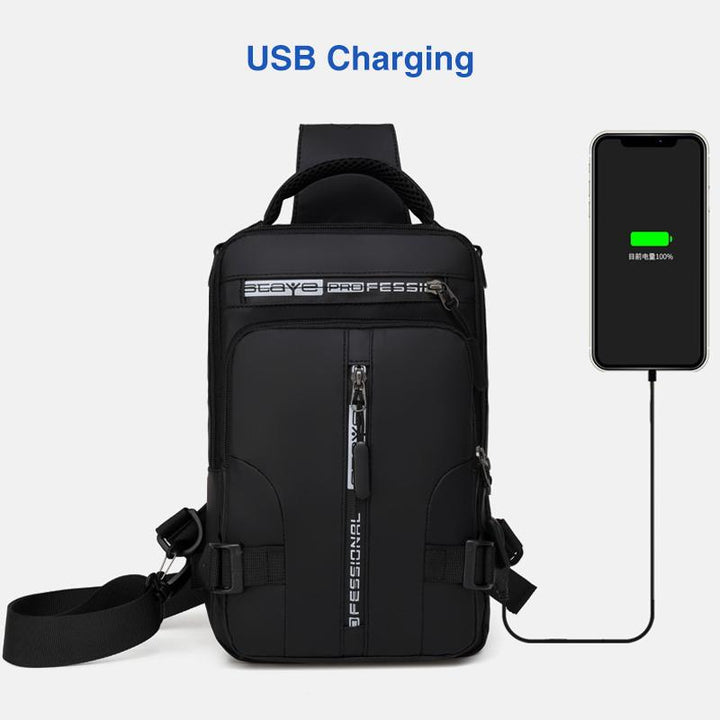 BowLift | Multi-purpose chest pocket with charging port