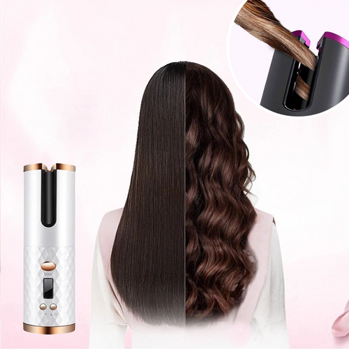BowLift | Cordless automatic rotating curling iron