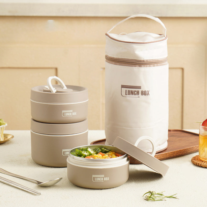 Portable Insulated Lunch Container Set | Bowlift