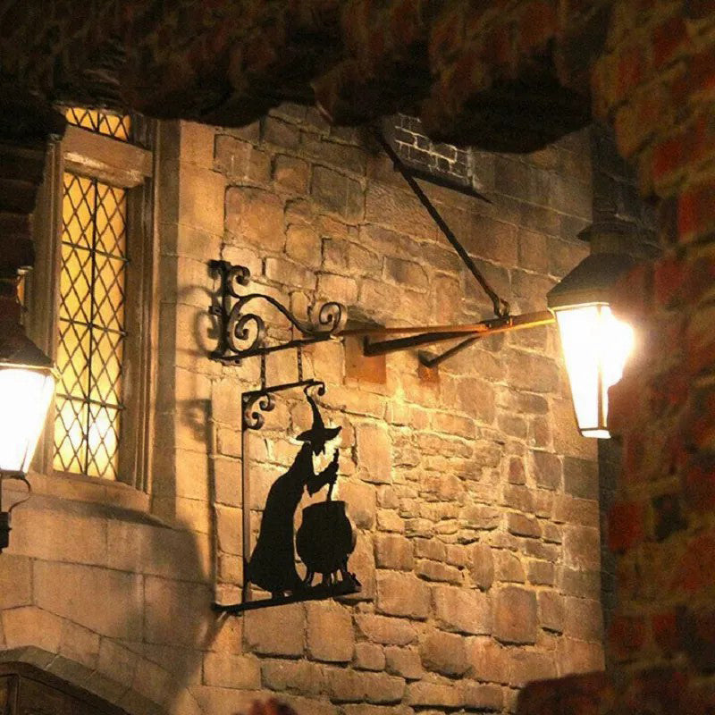 BowLift | Witch Cauldron Silhouette Wall Decor