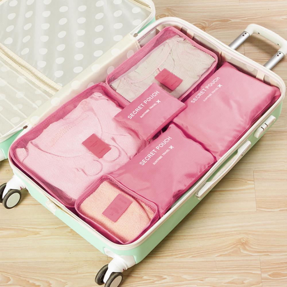 BowLift | Travel Clothing Storage Bag (1 Set, 6 Pieces)