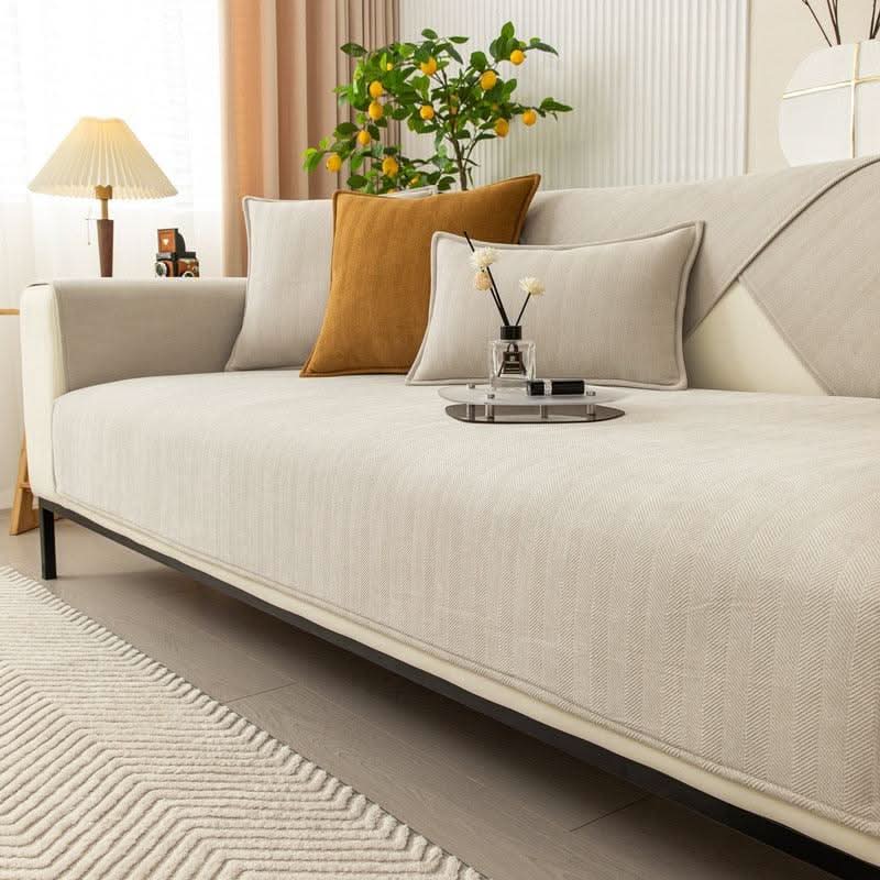 Non-Slip Stretch Sofa Cover for Everyday Couch Protection