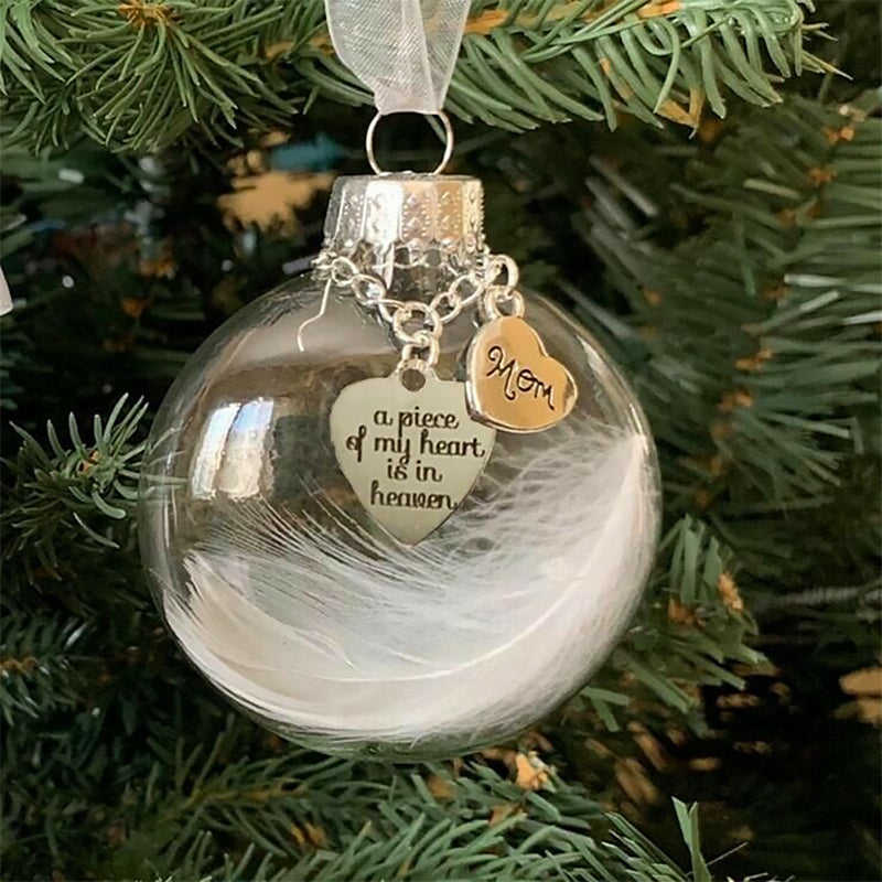 BowLift | Christmas Feather Ball Ornaments