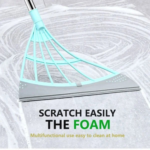 BowLift | Squeeze Silicone Broom Sweeping Water and Pet Hair