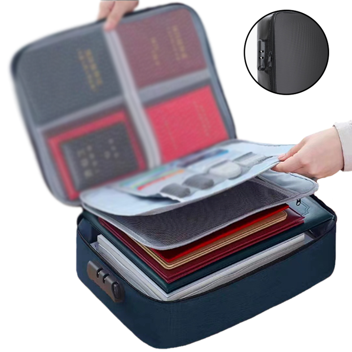 BowLift | Waterproof and fireproof sealable document storage bag
