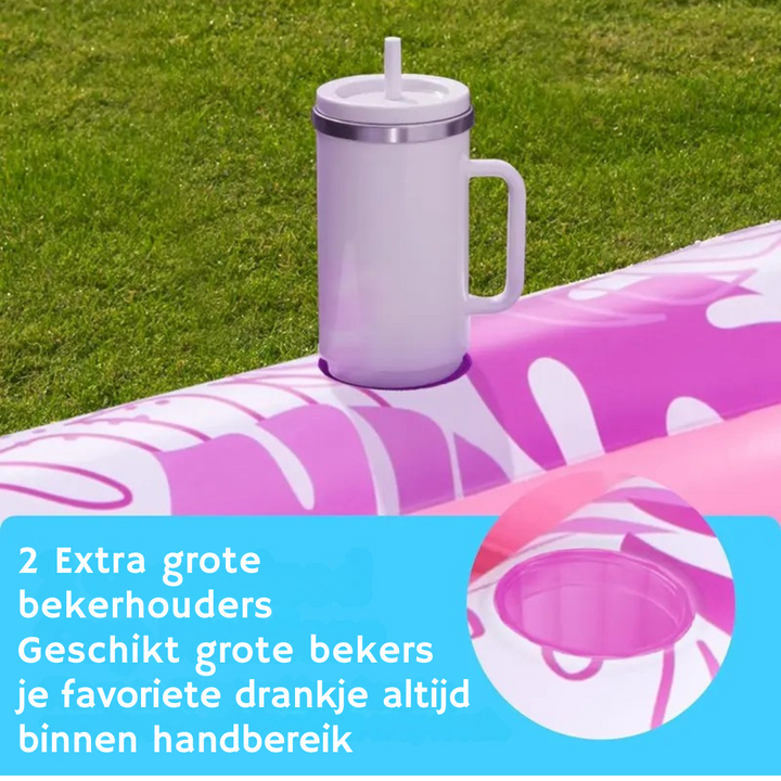 BowLift | SunLounge Inflatable Sun Pool – Comfortable Lounger for Garden or Balcony