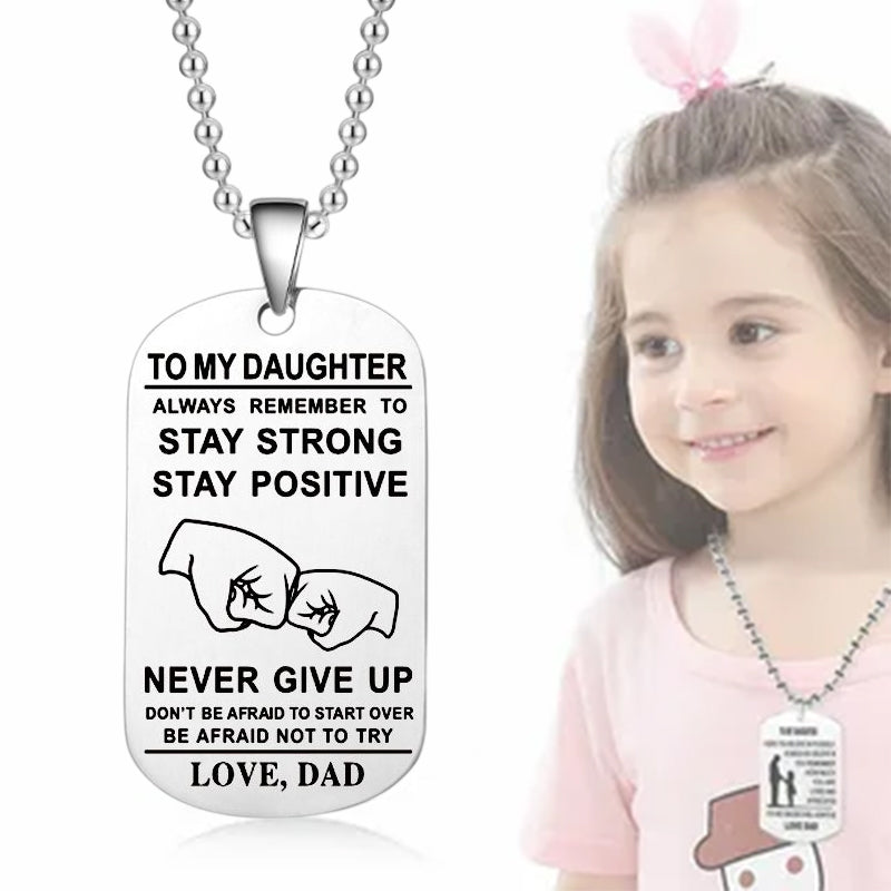 BowLift | English Alphabet Stainless Steel Necklace