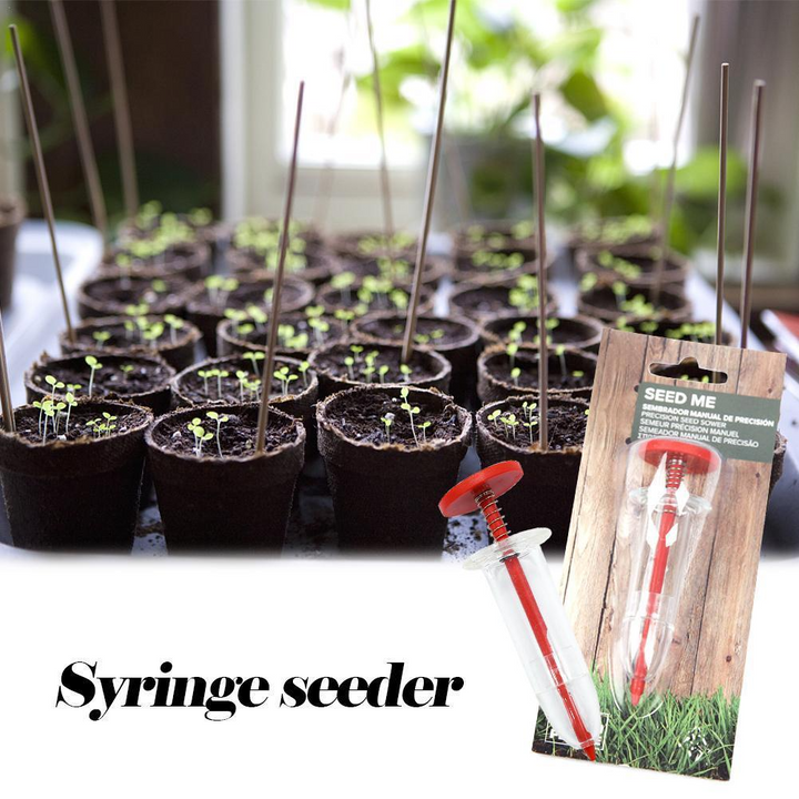 BowLift | Needle Seed Spreader for Garden – Precise Plant Seed Dispenser for Even Seeding