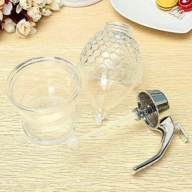 BowLift | Stylish Honey Dispenser with Drip-Free Technology – Precise Dispensing without Spillage