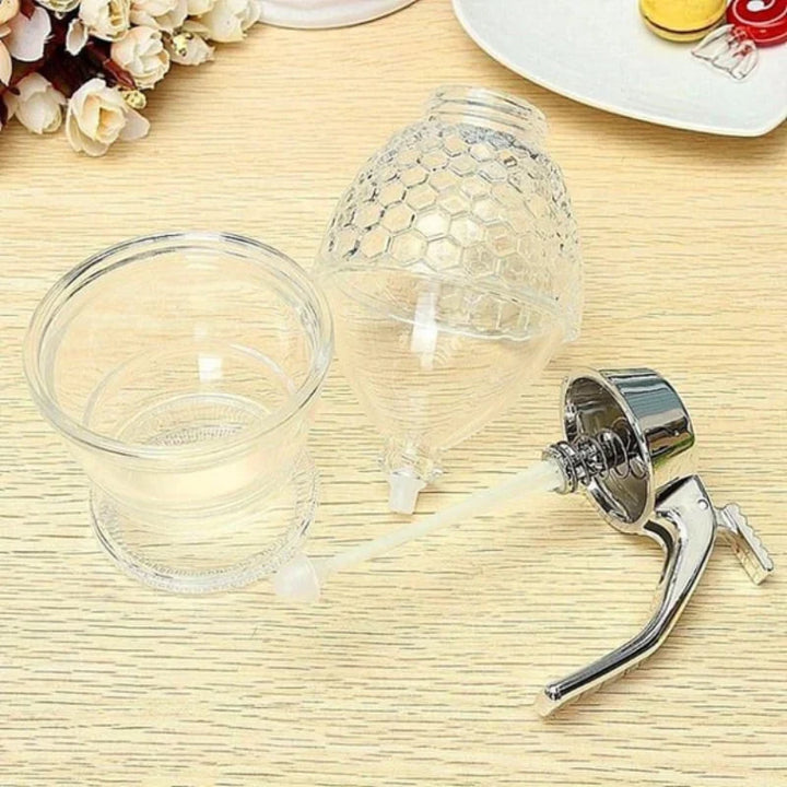 BowLift | Stylish Honey Dispenser with Drip-Free Technology – Precise Dispensing without Spillage