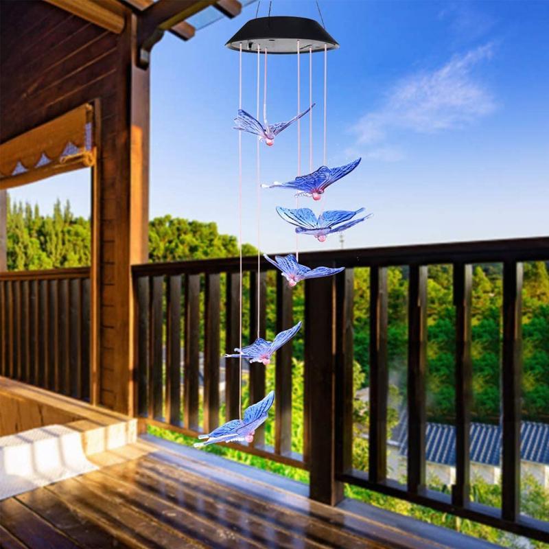 BowLift | Solar-powered butterfly lights