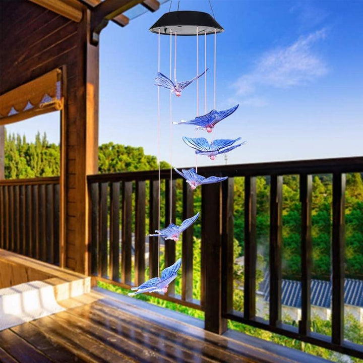 BowLift | Solar-powered butterfly lights